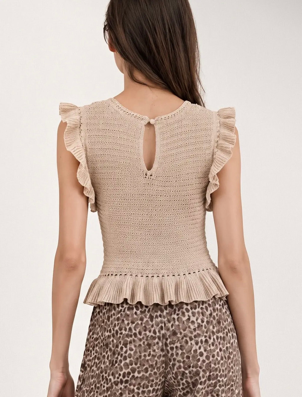 Bloom in Faith Sweater Vest