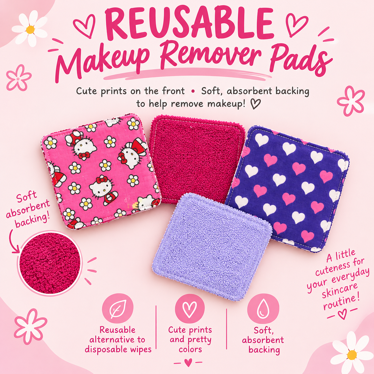 Reusable Makeup Wipes
