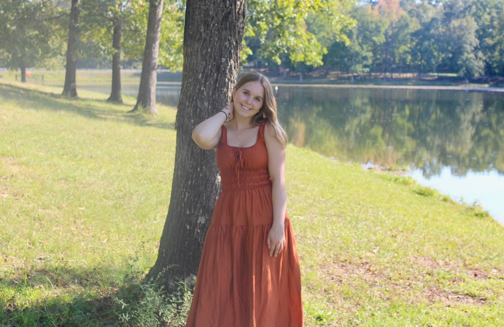 Rust Romance Maxi Dress