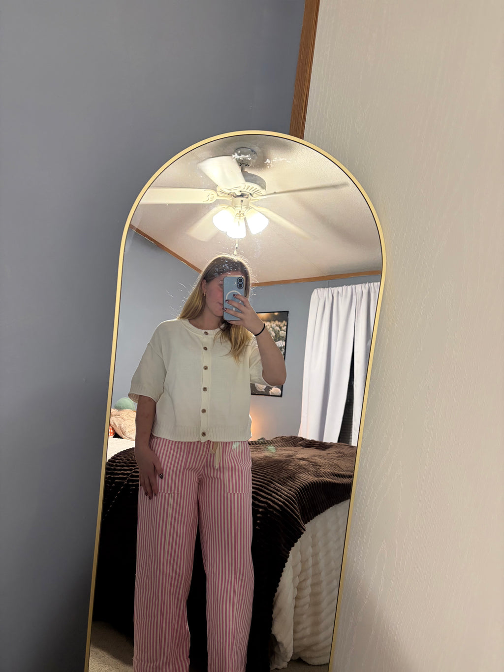 Pink Promise Striped Pants