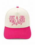 Just A Girl Who Loves Jesus Hat