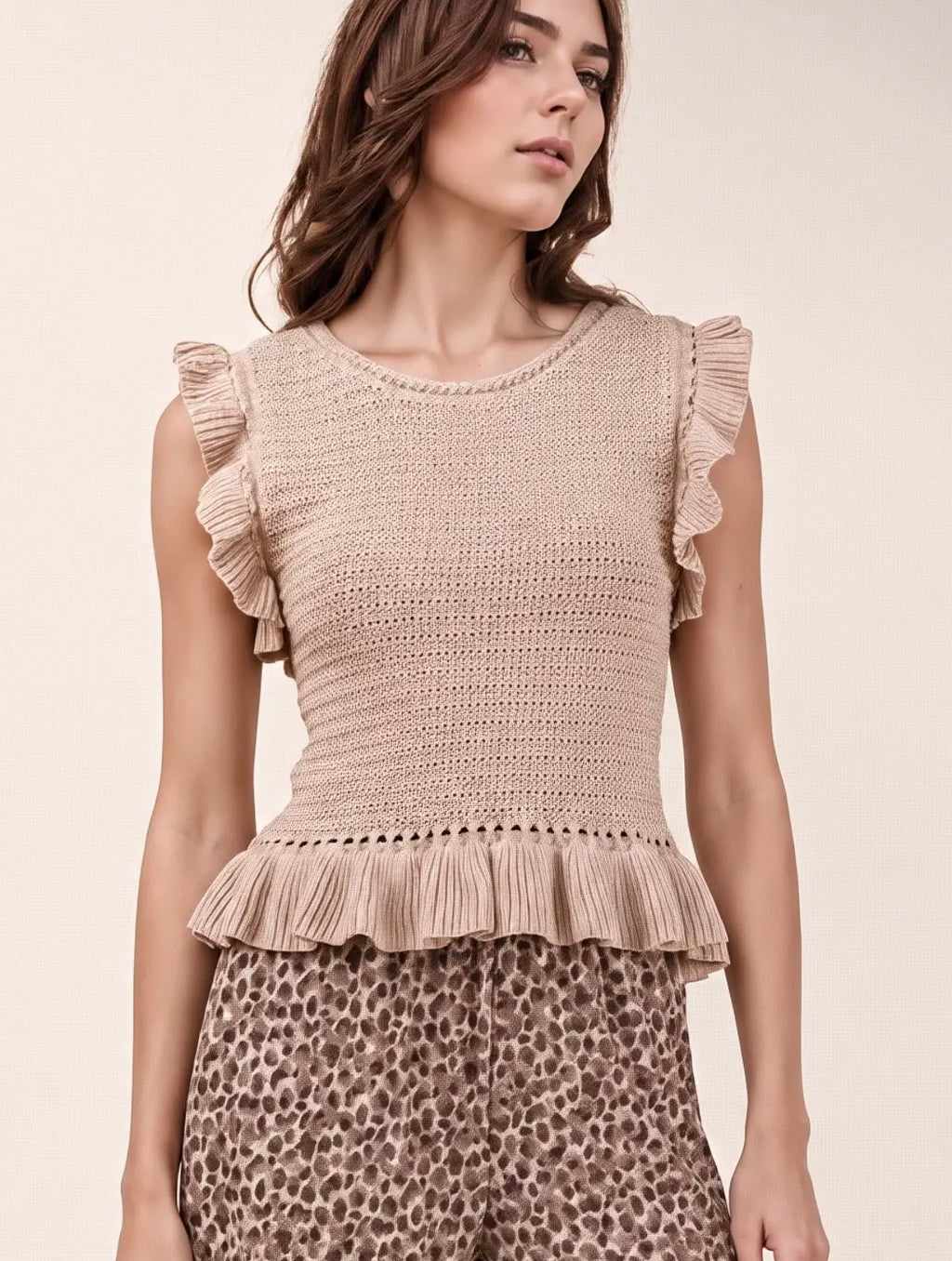 Bloom in Faith Sweater Vest