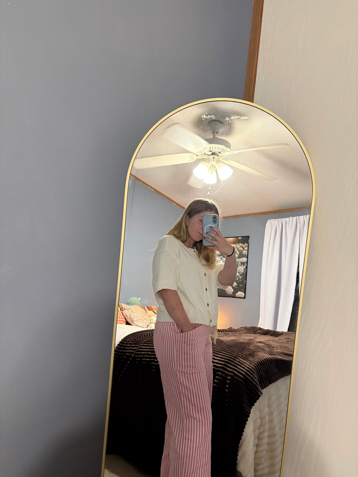 Pink Promise Striped Pants