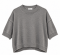 Faithful Grace Knit Gray Sweater