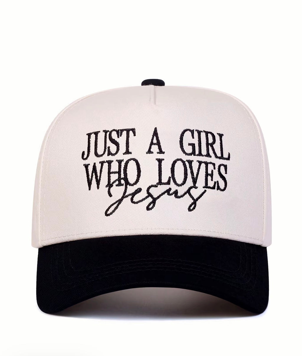 Just A Girl Who Loves Jesus Hat